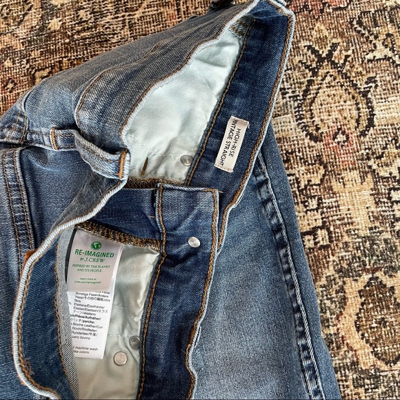 J. Crew High Rise Vintage Straight Jeans - 25 - Picture 5 of 6